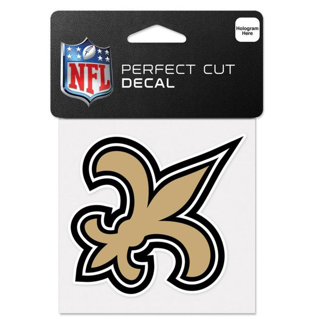 New Orleans Saints Perfect Cut Color Decal 4" x 4"