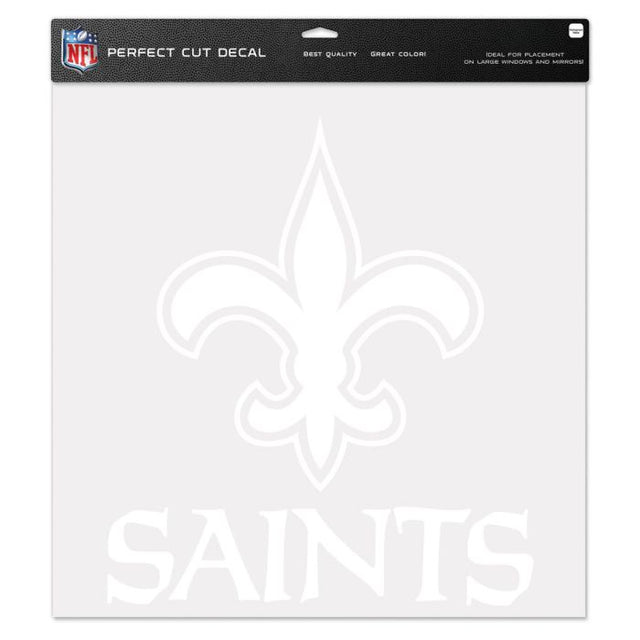 New Orleans Saints Perfect Cut Decal 17" x 17"