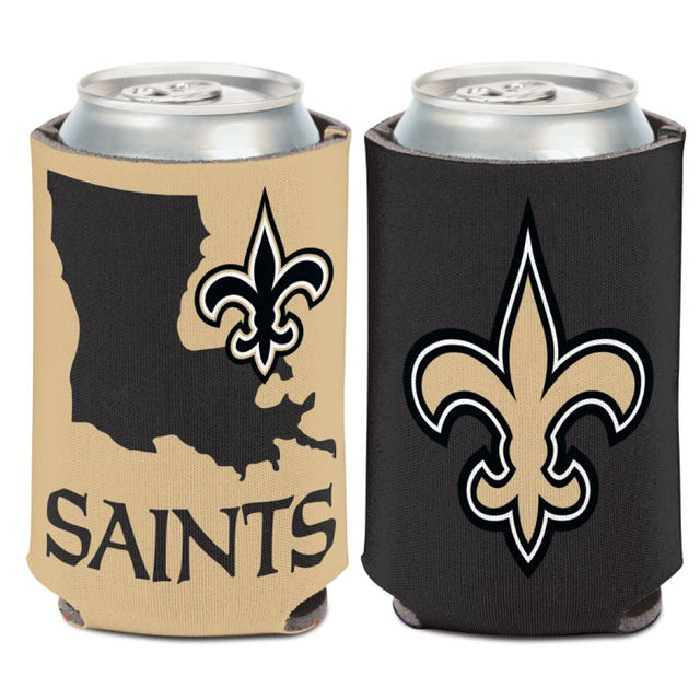 New Orleans Saints STATE SHAPE Can Cooler 12 oz.