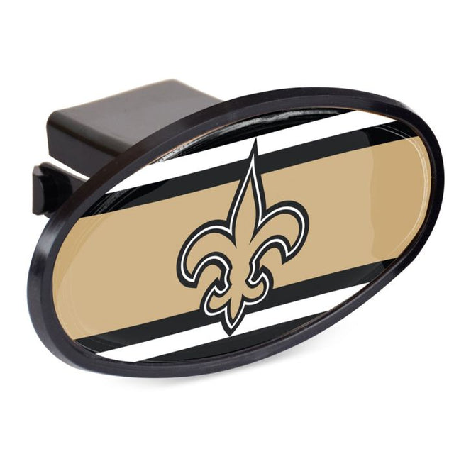 New Orleans Saints STRIPES Oval 2" Hitch Receiver