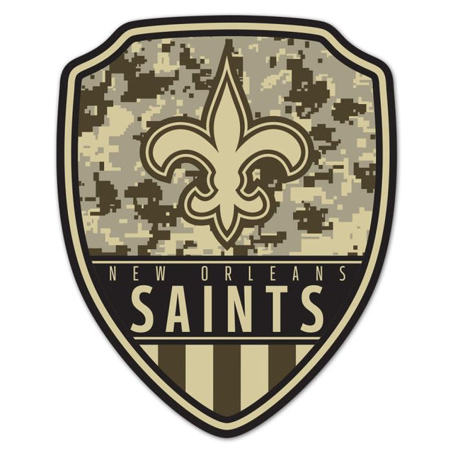 New Orleans Saints Standard Issue Wood Sign 11"X14"