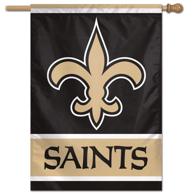 New Orleans Saints Vertical Flag 28" x 40"