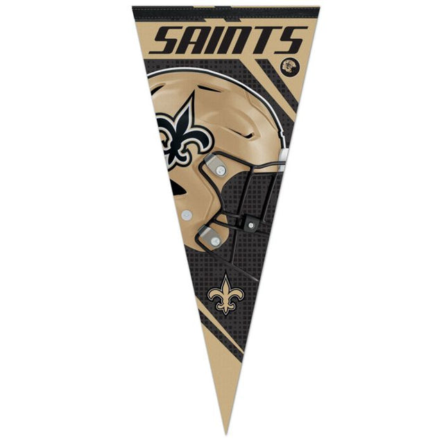 New Orleans Saints Vertical Stripes Premium Pennant 17" x 40"