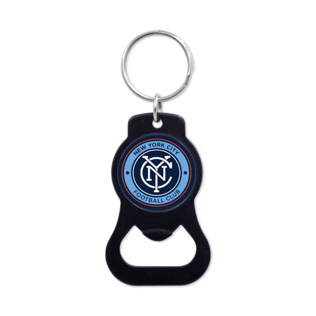 Llavero abrebotellas negro del New York City FC