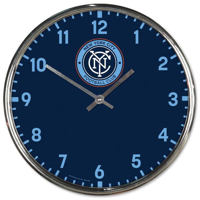 Reloj cromado del New York City FC