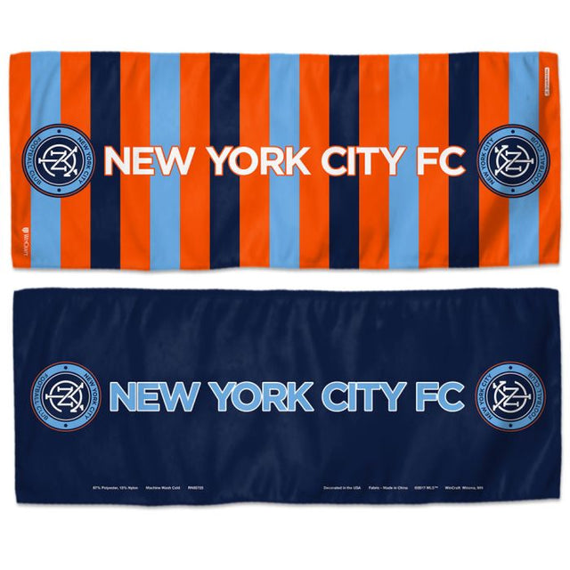 Toalla refrescante del New York City FC de 30 x 76 cm