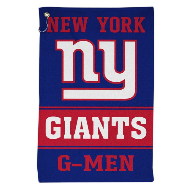 Toalla deportiva de 16 x 25 de los New York Giants