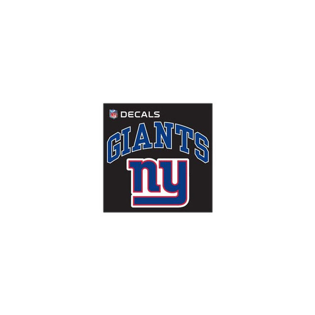 New York Giants All Surface Decal 6" x 6"