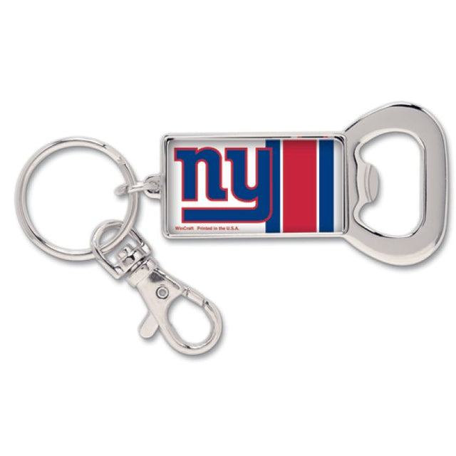 New York Giants Bottle Opener Key Ring Rectangle