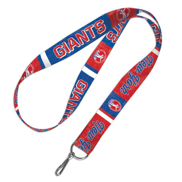 New York Giants / Classic Logo RETRO Lanyard 1"