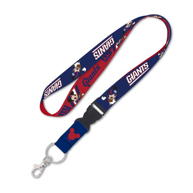 New York Giants / Disney Mickey Mouse Lanyard w/detachable buckle 1"