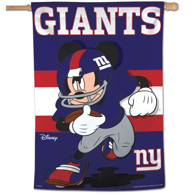 New York Giants / Disney Mickey Mouse Vertical Flag 28" x 40"