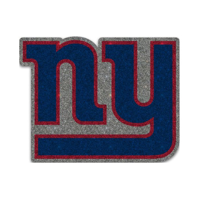 New York Giants GLITTER LOGO Acrylic Auto Emblem