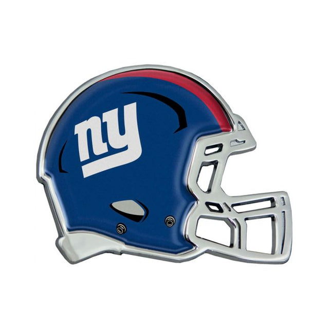 New York Giants HELMET Chrome Metal Domed Emblem