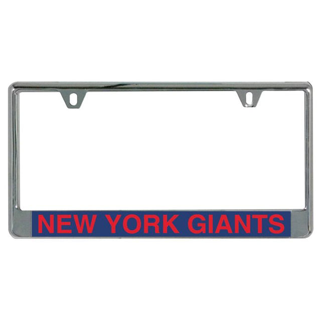 New York Giants Lic Plate Frame B/O Printed