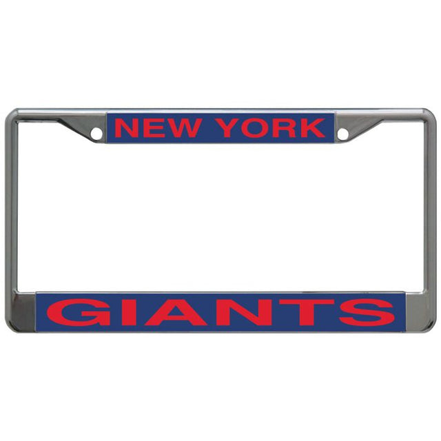 New York Giants Lic Plt Frame S/L Printed