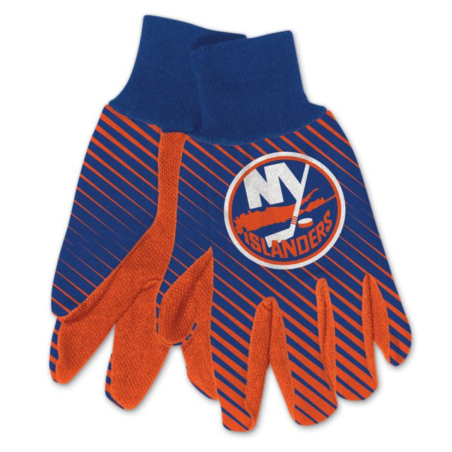 New York Islanders Adult Two Tone Gloves