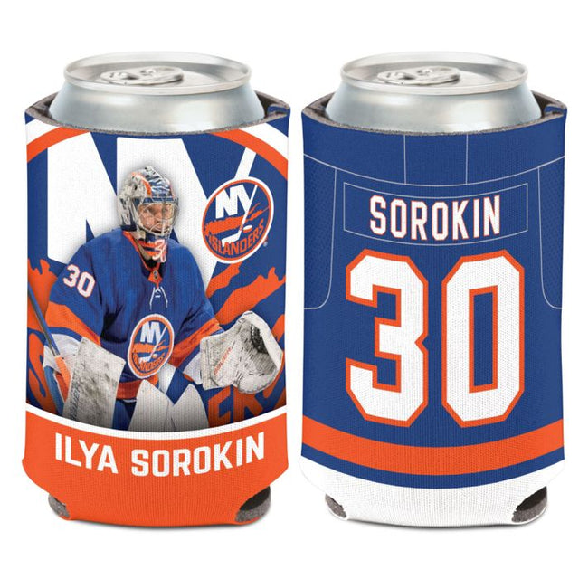 Enfriador de latas de 12 onzas de los New York Islanders, de Ilya Sorokin