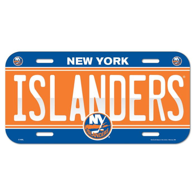 New York Islanders License Plate