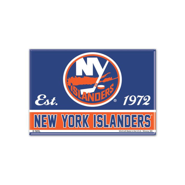 New York Islanders Metal Magnet 2.5" x 3.5"