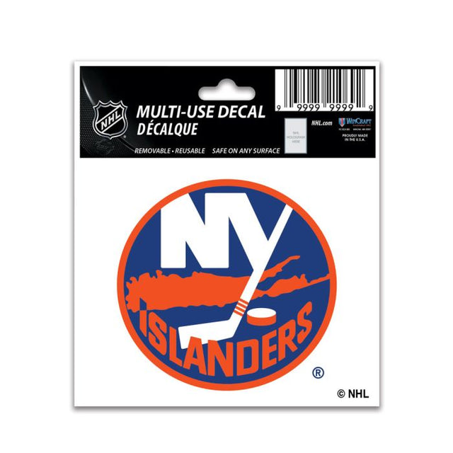 Calcomanía multiusos de los New York Islanders de 3" x 4"