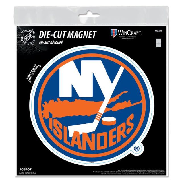 Imanes para exteriores de los New York Islanders, 6" x 6"