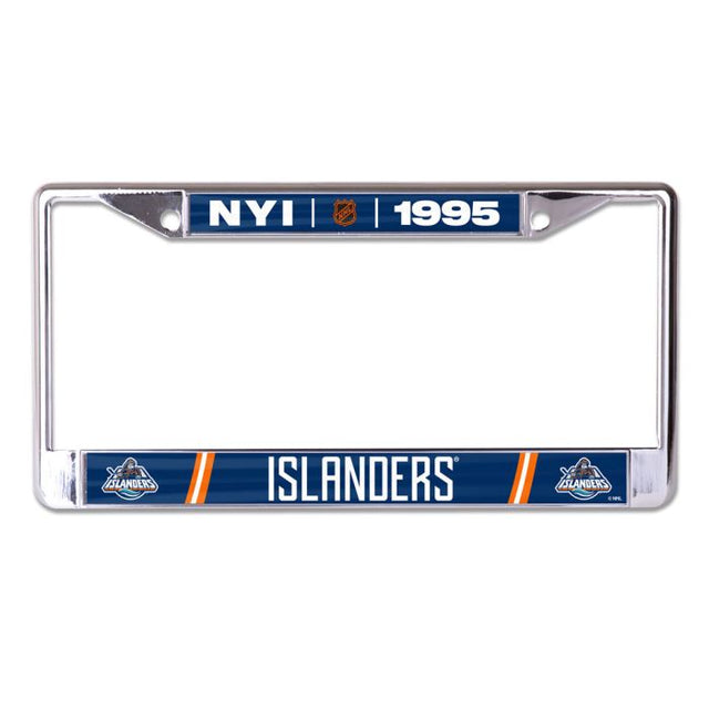 Marco de licencia de edición especial de los New York Islanders, tamaño pequeño y grande, impreso