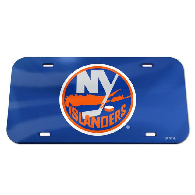 Matrícula acrílica especial de los New York Islanders