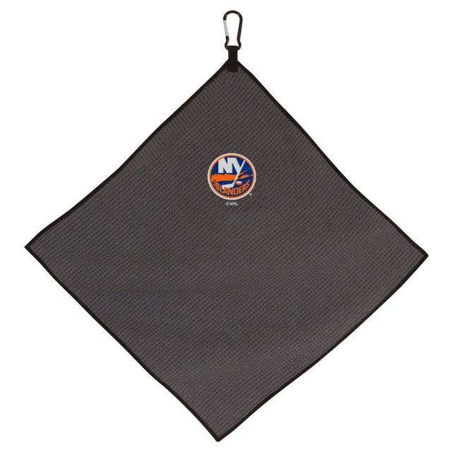 Toalla de microfibra gris de los New York Islanders, 15 x 15 pulgadas