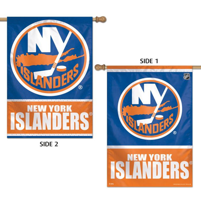 New York Islanders Vertical Flag 2 Sided 28" x 40"