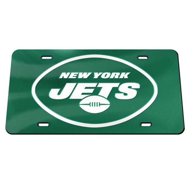 Matrículas clásicas de acrílico de los New York Jets