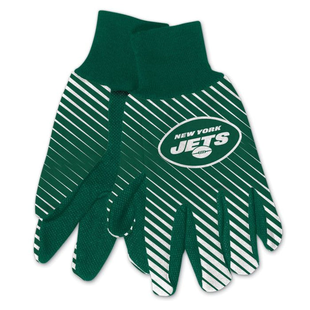 Guantes de dos tonos para adultos de los New York Jets