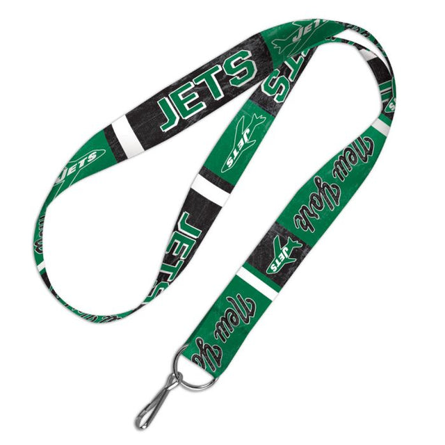 Cordón retro con logotipo clásico de los New York Jets de 1"