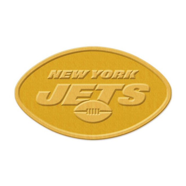 Tarjeta de joyería con pin esmaltado de colección de los New York Jets