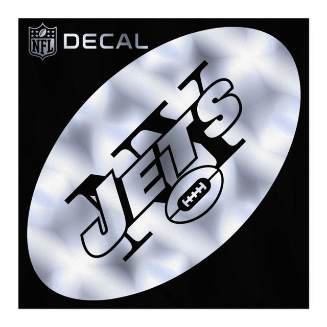 New York Jets Decal Metallic 6" x 6"