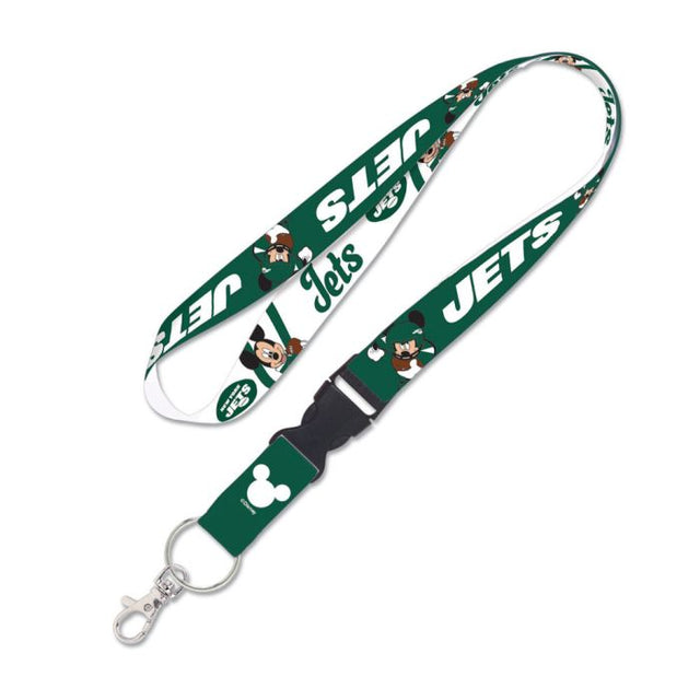 New York Jets / Disney Mickey Mouse Lanyard w/detachable buckle 1"