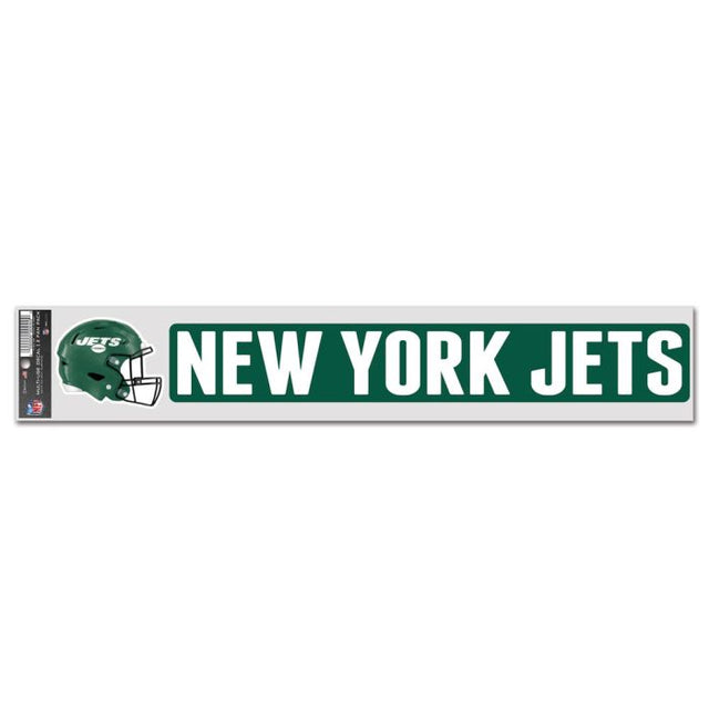 Calcomanías para fanáticos de los New York Jets de 3" x 17"