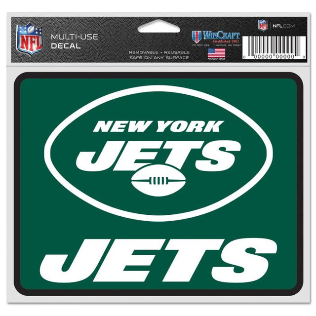 Calcomanías para fanáticos de los New York Jets de 5" x 6"