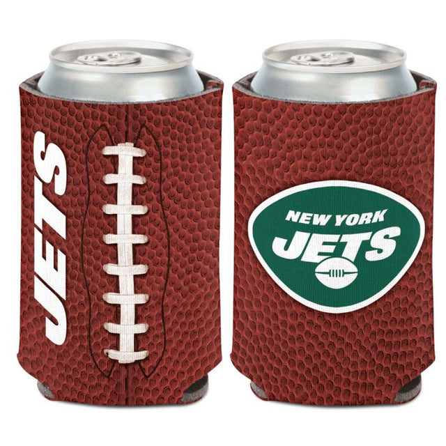 Enfriador de lata de fútbol de los New York Jets, 12 oz.