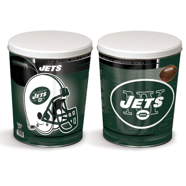 Lata de regalo cónica de 3 galones de los New York Jets