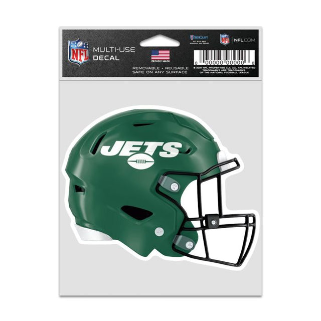 New York Jets Helmet Fan Decals 3.75" x 5"