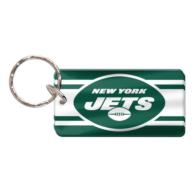 Llavero rectangular de los New York Jets