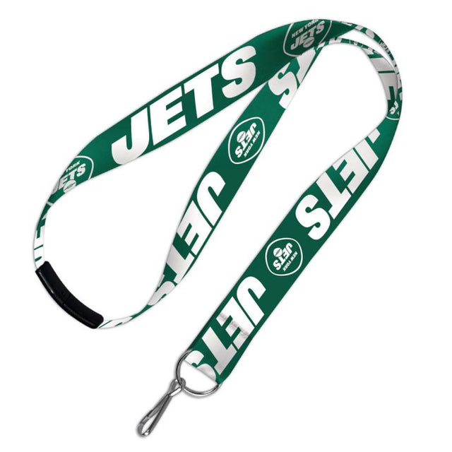 Cordones de los New York Jets con cierre de seguridad de 1"