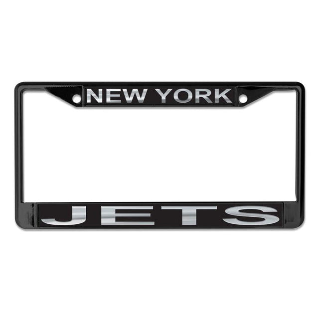 New York Jets Lic Plt Frame S/L Printed