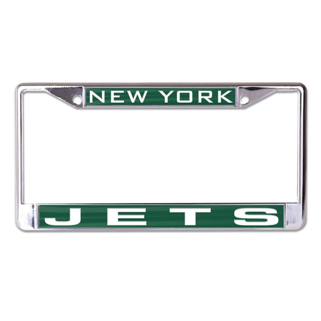 Marco de licencia de New York Jets impreso en talla S/L