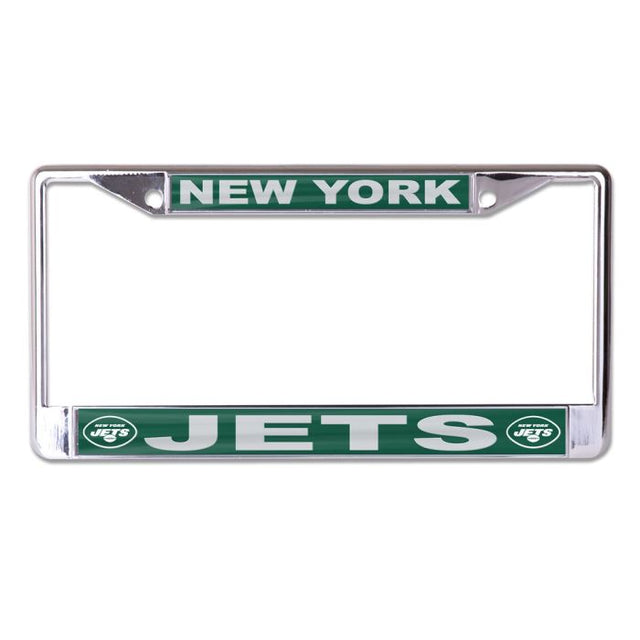 New York Jets Lic Plt Frame S/L Printed