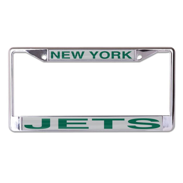 New York Jets Lic Plt Frame S/L Printed