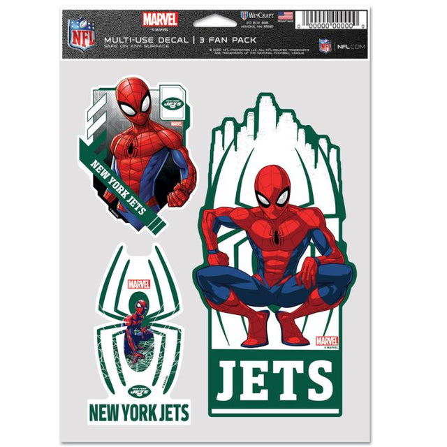 New York Jets / Marvel (c) 2021 MARVEL Multi Use 3 Fan Pack