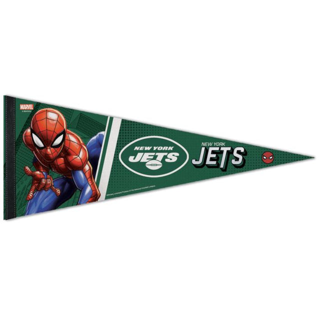 New York Jets / Marvel (c) 2021 MARVEL Premium Pennant 12" x 30"