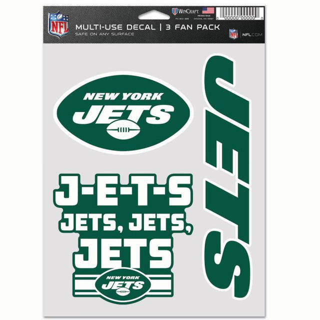 New York Jets Multi Use 3 Fan Pack